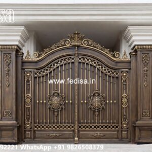 Wooden Gate Design For Home, Ordinary Gate Design Ms Gate Fabrication | Entrance Gates Design
