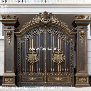 Grill Gate Colour, Gate Design Of Iron Ms Gate Fabrication | Entrance Gates Design