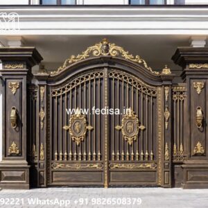 Iron Main Gate Design 2121, Single Gate Grill Design Ms Gate Fabrication | Entrance Gates Design