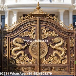 Grill Gate Colour, Compound Main Gate Design Ms Gate Fabrication | Entrance Gates Design