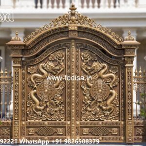 Wooden Gate Design For Home, Side Gate Designs For Home Ms Gate Fabrication | Entrance Gates Design