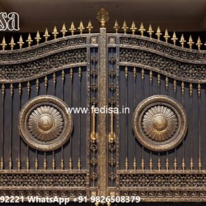 Grill Gate Colour, 3D Gate Design For Home Ms Gate Fabrication | Entrance Gates Design