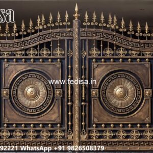 Wooden Gate Design For Home, Ss Gate Simple Design Ms Gate Fabrication | Entrance Gates Design