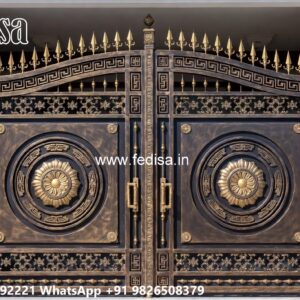 Gi Gate Design, Iron Fence Designs For Homes Ms Gate Fabrication | Entrance Gates Design