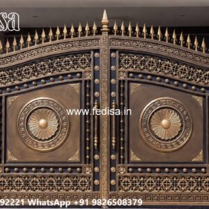 Iron Pipe Gate Design Catalogue, Sliding Boundary Gate Ms Gate Fabrication | Entrance Gates Design