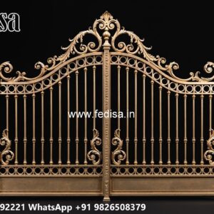 Ss Main Gate, Mid Century Modern Fences And Gates Ms Gate Fabrication | Entrance Gates Design
