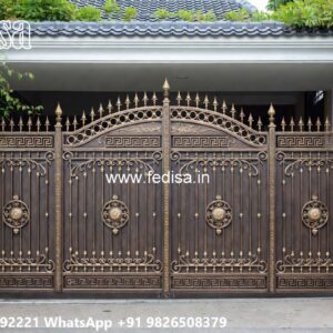 Main Entrance Gate Design, Box Pipe Gate Design Ms Gate Fabrication | Entrance Gates Design