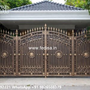 Iron Pipe Gate Design Catalogue, Full Steel Gate Design Ms Gate Fabrication | Entrance Gates Design