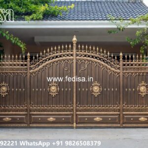 Gi Gate Design, Steel Main Gate Design 2026 Ms Gate Fabrication | Entrance Gates Design