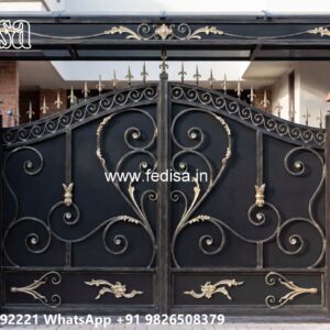 Wooden Gate Design For Home, Stainless Steel Grill Gate Design Ms Gate Fabrication | Entrance Gates Design
