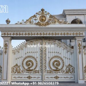 Gi Gate Design, Lightweight Steel Gate Design Ms Gate Fabrication | Entrance Gates Design