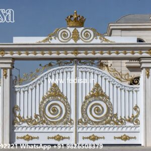 Main Entrance Gate Design, Compound Safety Grill Ms Gate Fabrication | Entrance Gates Design