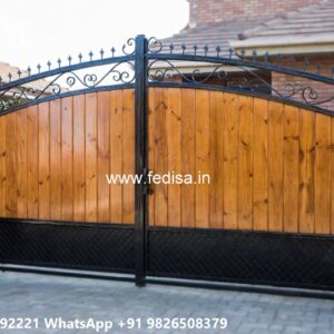 Ss Main Gate, Folding Front Gate Design Ms Gate Fabrication | Entrance Gates Design