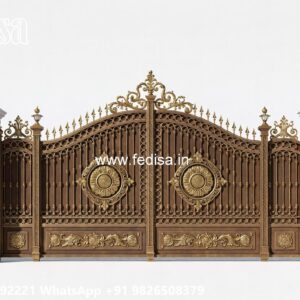 Main Entrance Gate Design, Design For Gate Pillars Ms Gate Fabrication | Entrance Gates Design