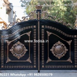 Main Entrance Gate Design, Front Boundary Gate Design Ms Gate Fabrication | Entrance Gates Design