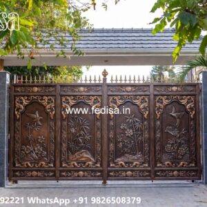 Ss Main Gate, Corrugated Metal Gate Designs Ms Gate Fabrication | Entrance Gates Design