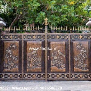 Iron Pipe Gate Design Catalogue, 8 Ft Gate Design Ms Gate Fabrication | Entrance Gates Design