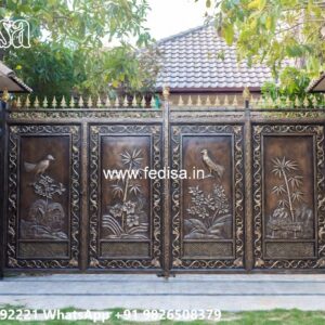 Main Entrance Gate Design, Lohe Ki Chadar Ka Gate Ms Gate Fabrication | Entrance Gates Design
