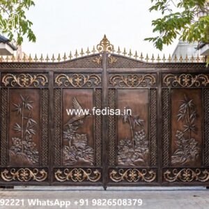 Iron Main Gate Design 2146, Latest Pipe Gate Design Ms Gate Fabrication | Entrance Gates Design