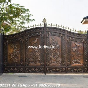 Iron Pipe Gate Design Catalogue, Sheet Metal Gate Design Ms Gate Fabrication | Entrance Gates Design