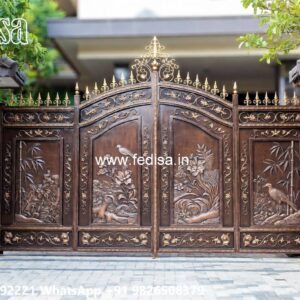 Grill Gate Colour, Channel Gate Ka Design Ms Gate Fabrication | Entrance Gates Design