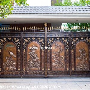 Iron Main Gate Design 2151, Wall Fences And Gates Designs Ms Gate Fabrication | Entrance Gates Design