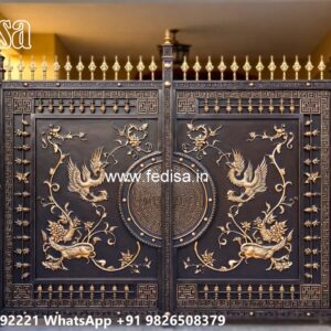 Wooden Gate Design For Home, Door Design Gate Ms Gate Fabrication | Entrance Gates Design