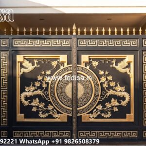 Normal Gate Design, Full Main Gate Design Ms Gate Fabrication | Entrance Gates Design