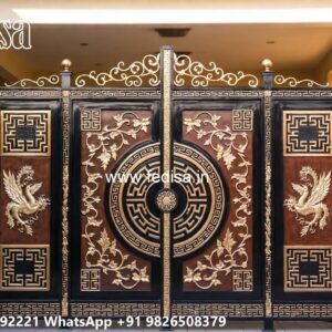 Factory Gate Design, One Door Gate Design Ms Gate Fabrication | Entrance Gates Design