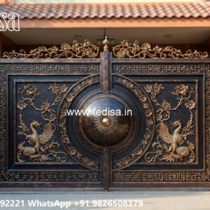 Grill Gate Colour, Modern Gate Wall Design Ms Gate Fabrication | Entrance Gates Design