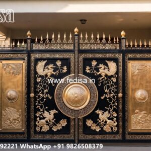 Iron Grill Gate, Gate Ke Design Ms Gate Fabrication | Entrance Gates Design
