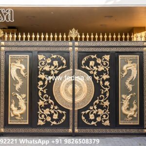 Ss Steel Gate Design, Front Gate Designs For Houses Ms Gate Fabrication | Entrance Gates Design