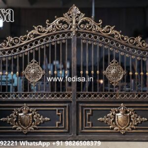 Laser Cut Gate Design, Simple Main Gate Design Ms Gate Fabrication | Entrance Gates Design