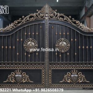 Laser Cut Gate Design, Iron Main Gate Design Ms Gate Fabrication | Entrance Gates Design