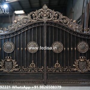 Front Garden Gates, Steel Gate Design For Home Ms Gate Fabrication | Entrance Gates Design