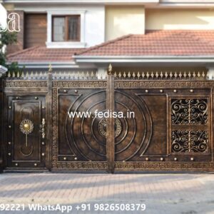 Front Garden Gates, Aluminium Gate Design Ms Gate Fabrication | Entrance Gates Design