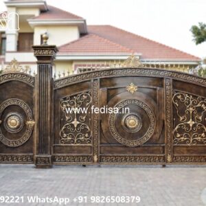 Iron Grill Gate, Stainless Steel Gate Design Modern Ms Gate Fabrication | Entrance Gates Design