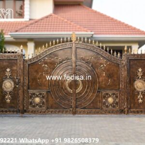 Front Garden Gates, Latest Main Sliding Gate Designs For House Ms Gate Fabrication | Entrance Gates Design