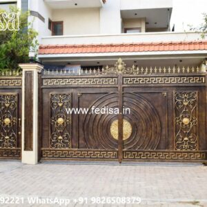 Aluminum Gate Design, Boundary Wall Grill Design Ms Gate Fabrication | Entrance Gates Design