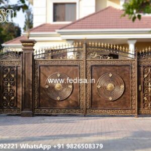 Simple Gate Design For Home, Square Tube Gate Design Ms Gate Fabrication | Entrance Gates Design