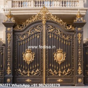 Aluminum Gate Design, Foldable Gate Design Ms Gate Fabrication | Entrance Gates Design