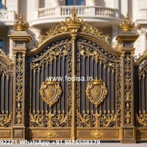 Iron Grill Gate, Angle Bar Gate Design Ms Gate Fabrication | Entrance Gates Design