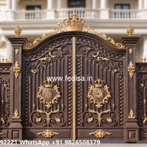Laser Cut Gate Design, Front Gate Grill Design Ms Gate Fabrication | Entrance Gates Design
