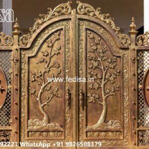 Laser Cut Gate Design, Latest Gate Design For Home Ms Gate Fabrication | Entrance Gates Design