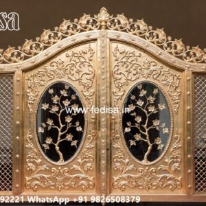 Aluminum Gate Design, Office Gate Design Ms Gate Fabrication | Entrance Gates Design
