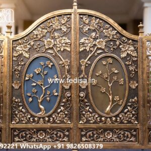 Ss Steel Gate Design, Laser Cutting Design Gate Ms Gate Fabrication | Entrance Gates Design