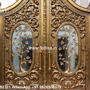 Laser Cut Gate Design, 10 Feet Gate Design Ms Gate Fabrication | Entrance Gates Design