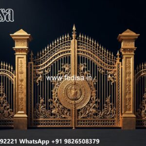 Ss Steel Gate Design, Steel Sliding Gate Design Ms Gate Fabrication | Entrance Gates Design