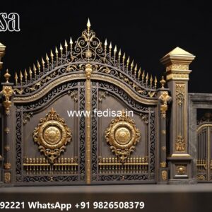 Laser Cut Gate Design, Home Gate Design Simple Ms Gate Fabrication | Entrance Gates Design