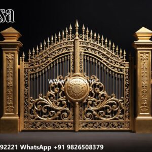 Laser Cut Gate Design, Iron Gate Design Main Gate Ms Gate Fabrication | Entrance Gates Design